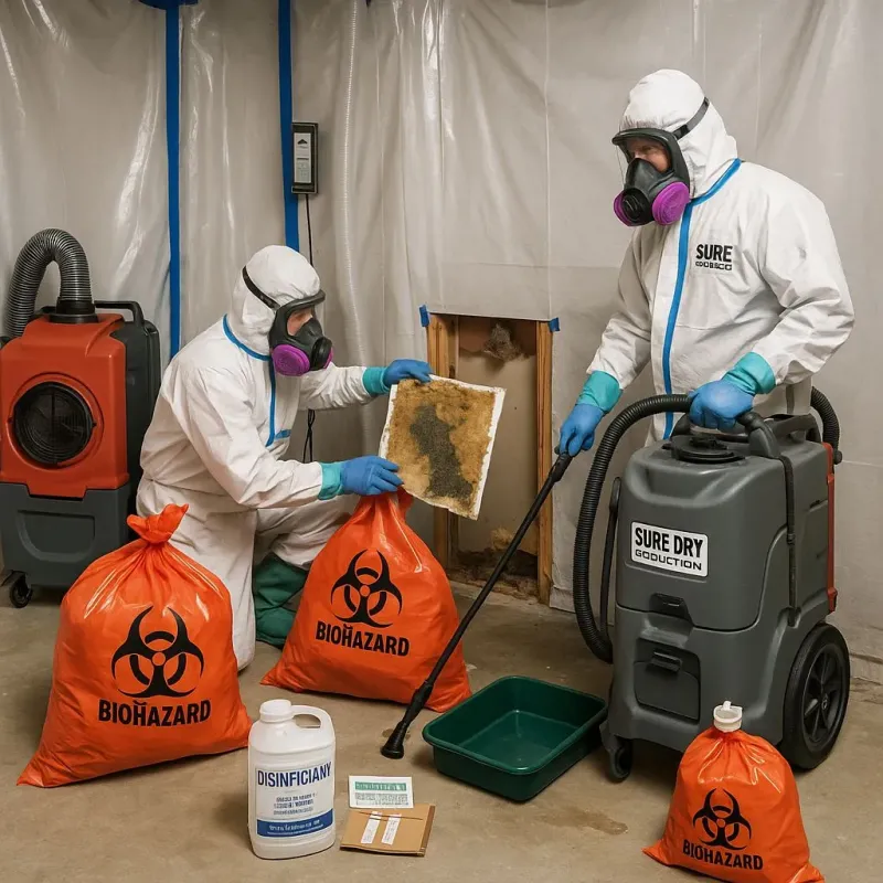 Contaminated Water Handling Protocols process in Portsmouth, VA